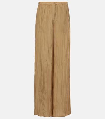 Pantalon ample Thoresby en soie | Joseph