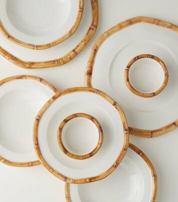 Set de 2 boles Bamboo de cerámica  | Les-Ottomans