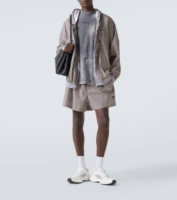Veste en coton à carreaux | Balenciaga