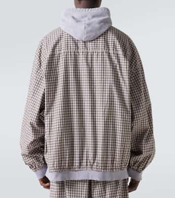 Veste en coton à carreaux | Balenciaga