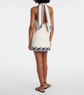 Vestido corto Marine de algodón | Alémais