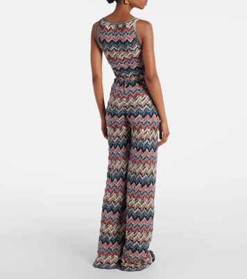 Palazzo-Hose aus Häkelstrick | Missoni