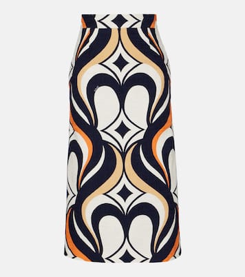 Baia Jive cotton midi skirt | La DoubleJ