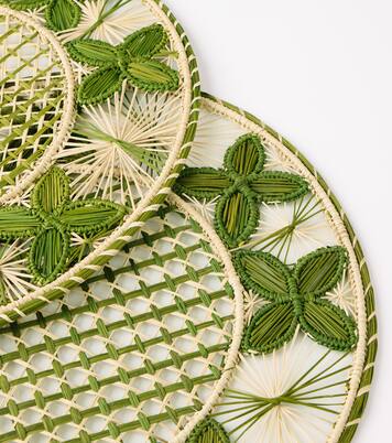 Louloudi set of 2 wicker placemats  | Cabana
