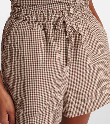 Shorts Tjana aus Seersucker | Veronica Beard