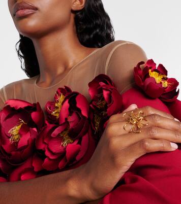 Ring Threaded Flower | Oscar de la Renta