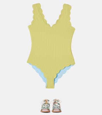 Charleston reversible scalloped swimsuit | Marysia Bumby