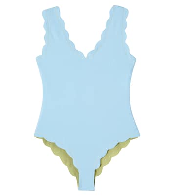 Charleston reversible scalloped swimsuit | Marysia Bumby