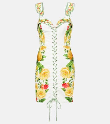 Minikleid aus einem Leinengemisch | Farm Rio