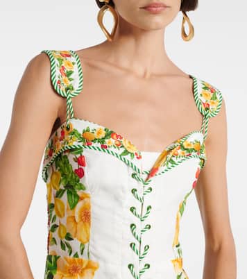 Minikleid aus einem Leinengemisch | Farm Rio