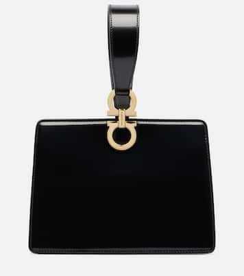 Small patent leather clutch | Ferragamo