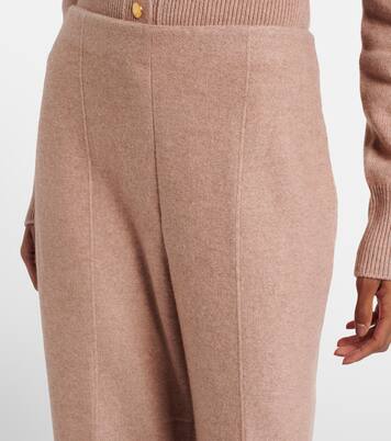 Cropped-Hose Rose Island aus Kaschmir und Leinen | Loro Piana