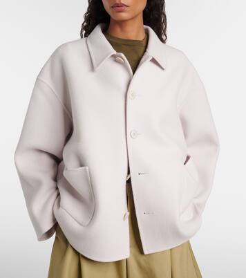 Chaqueta Maker de lana y cachemir | Extreme Cashmere