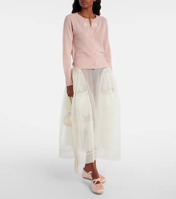 Ballerinas Ballerina Grip aus Satin | Simone Rocha