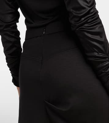 Rosaria draped virgin wool miniskirt | Isabel Marant