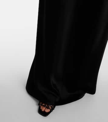 Maxirock Barb aus Satin | Leset