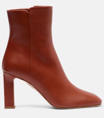 Sellier 85 leather ankle boots | Aquazzura