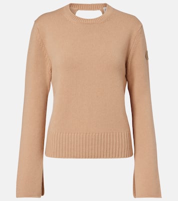 Cutout wool and cashmere sweater | Moncler