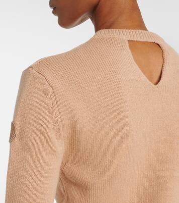 Cutout wool and cashmere sweater | Moncler