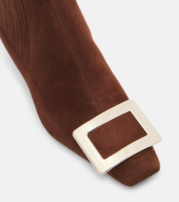 Ankle Boots Belle Vivier 45 aus Veloursleder | Roger Vivier