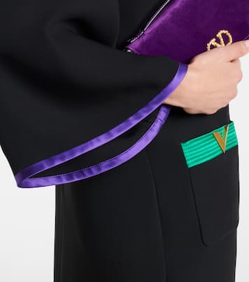 Abito midi VGold in Cady Couture | Valentino