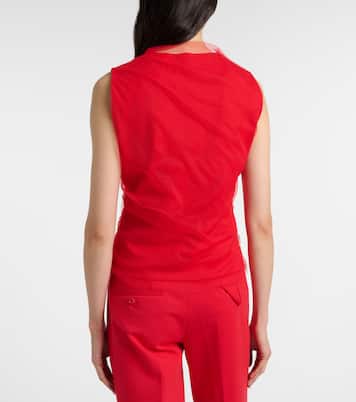 Draped tulle top | Dorothee Schumacher