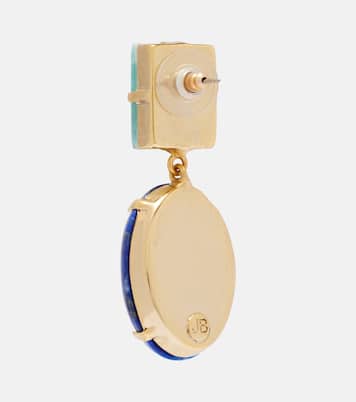 Xiomara gold-plated drop earrings | Jennifer Behr