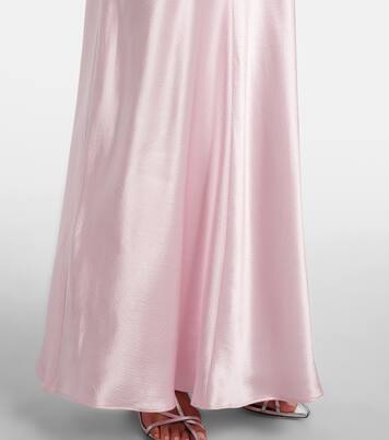 Naomie satin maxi dress | Fforme