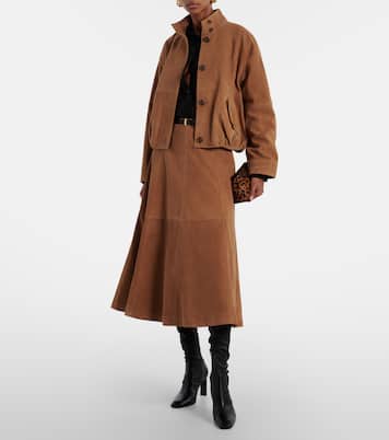 Jacke Marley aus Veloursleder | Simkhai