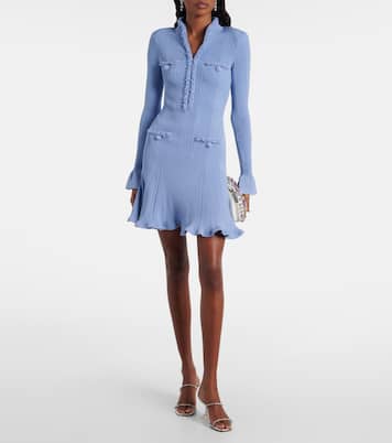 Ruffled minidress | Self-Portrait