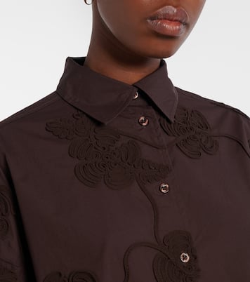 Chemise Lipy brodée en coton | Rotate