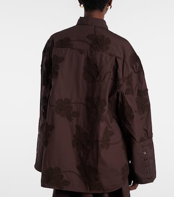 Chemise Lipy brodée en coton | Rotate