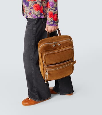 Rucksack Camero aus Veloursleder | Acne Studios