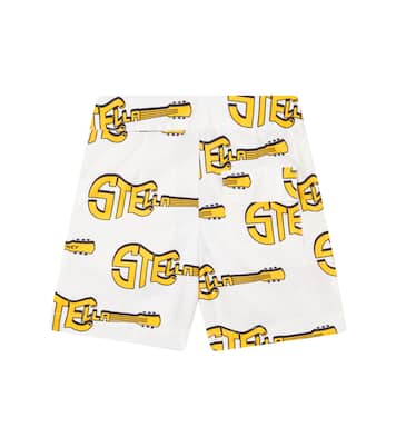 Shorts in cotone con stampa | Stella McCartney Kids