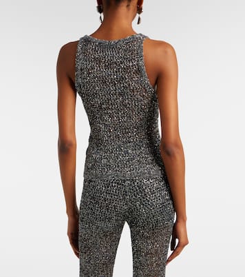 Sequined knitted tank top | Missoni