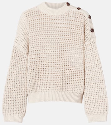 Cotton-blend sweater | Brunello Cucinelli