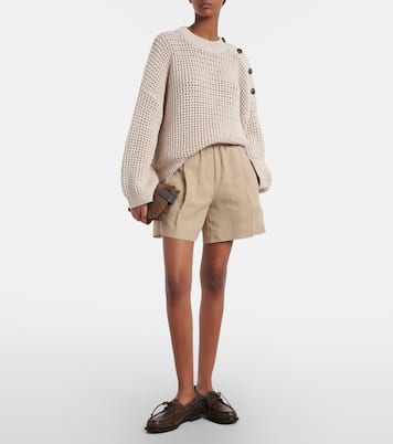 Cotton-blend sweater | Brunello Cucinelli