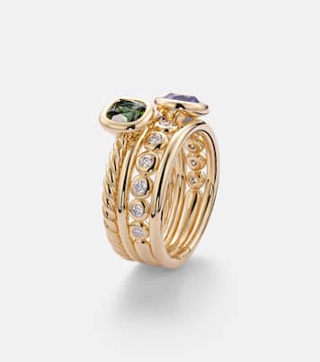 Bague DY Mercer® en or 18 ct et pierres précieuses | David Yurman