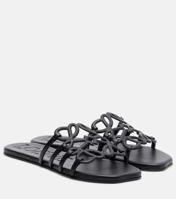 Sandalen Anagram aus Leder | Loewe
