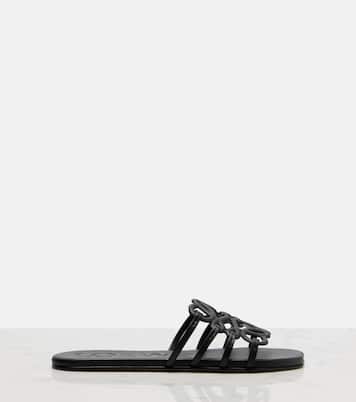 Sandalen Anagram aus Leder | Loewe