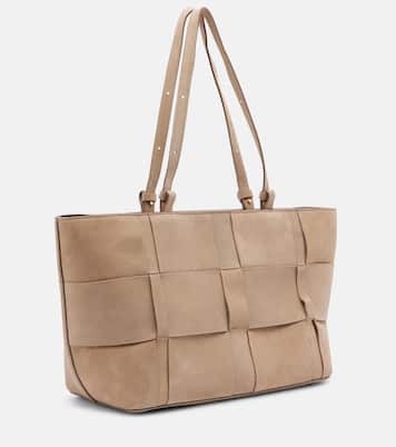 Tote Bag Florence Large aus Veloursleder | DeMellier