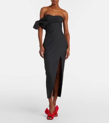 Bow-detail wool cocktail dress | Givenchy