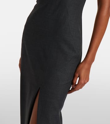 Bow-detail wool cocktail dress | Givenchy