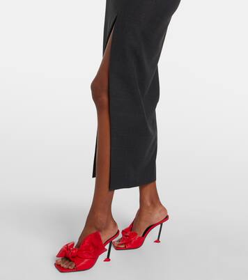 Bow-detail wool cocktail dress | Givenchy