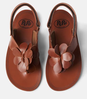 Leather thong sandals | PèPè