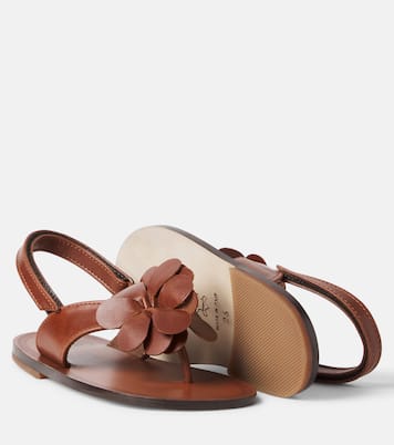 Leather thong sandals | PèPè