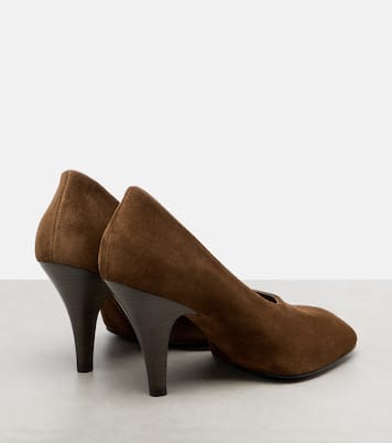 Suede pumps | Phoebe Philo