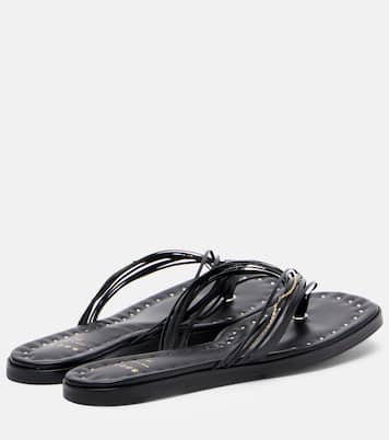 Leather thong sandals | Sacai
