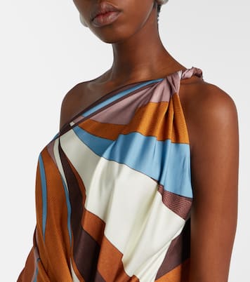 Top Sotto asymétrique imprimé | Faithfull