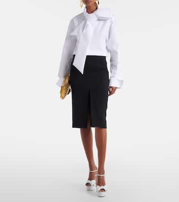 Sandales à plateau Nina en cuir | Aquazzura